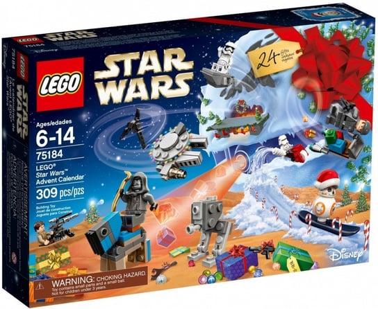 LEGO Star Wars, klocki Kalendarz adwentowy, 75184 LEGO