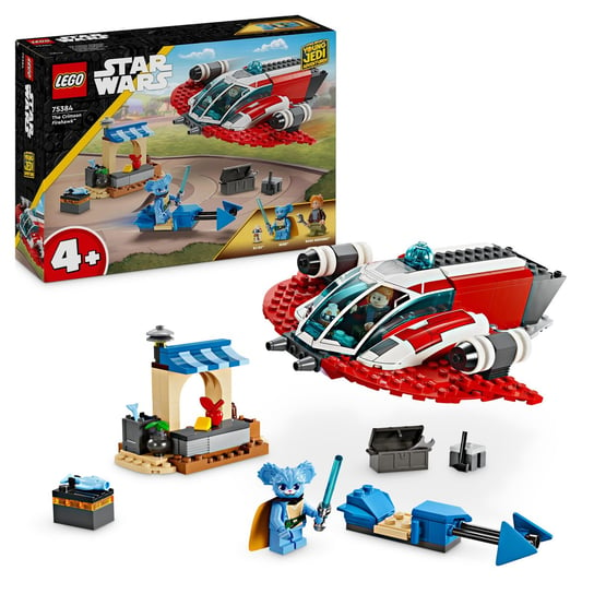 LEGO Star Wars, klocki, Karmazynowy Jastrząb, 75384 LEGO
