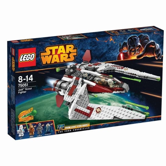 LEGO Star Wars, klocki Myśliwiec Jedi Scout, 75051 LEGO