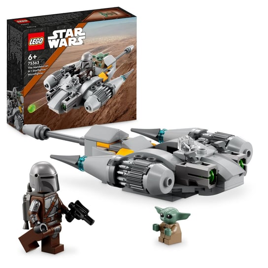 LEGO Star Wars, klocki, Myśliwiec N-1 Mandalorianina w mikroskali, 75363 LEGO