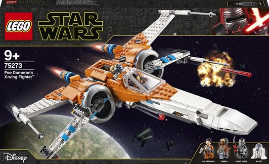 LEGO Star Wars, klocki Myśliwiec X-Wing Poe Damerona, 75273 LEGO