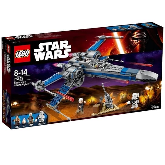 LEGO Star Wars, klocki Myśliwiec X-Wing Ruchu Oporu, 75149 LEGO
