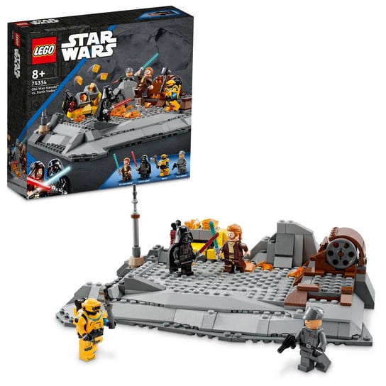LEGO Star Wars, klocki, Obi-Wan Kenobi kontra Darth Vader, 75334 LEGO