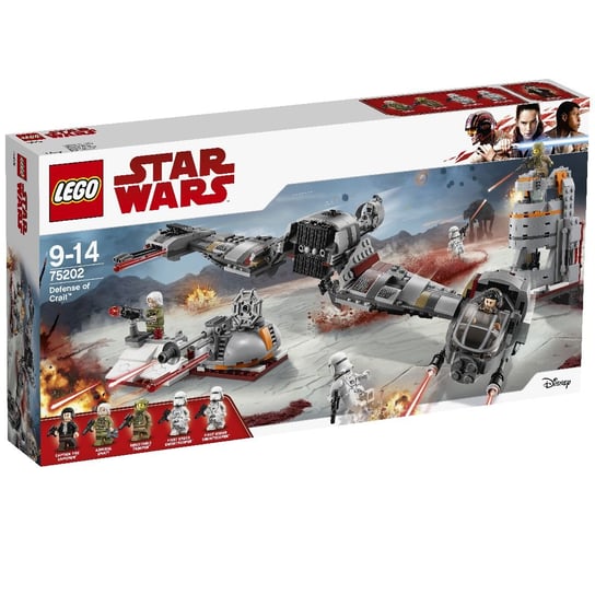 LEGO Star Wars, klocki Obrona Crait, 75202 LEGO