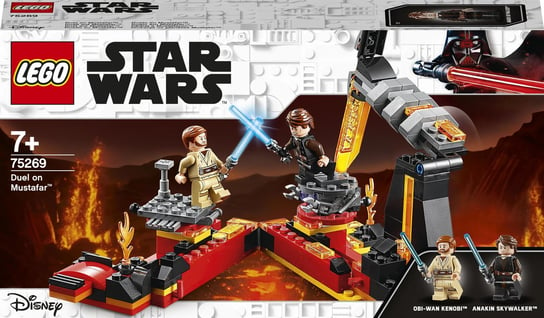 LEGO Star Wars, klocki Pojedynek na planecie Mustafar, 75269 LEGO
