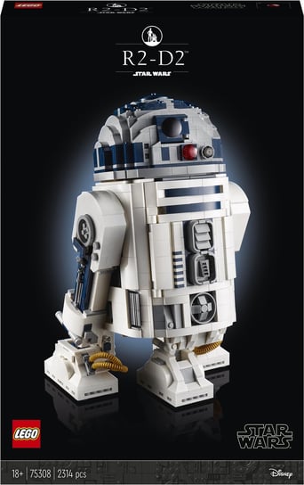 LEGO Star Wars, klocki, R2-D2, 75308 LEGO