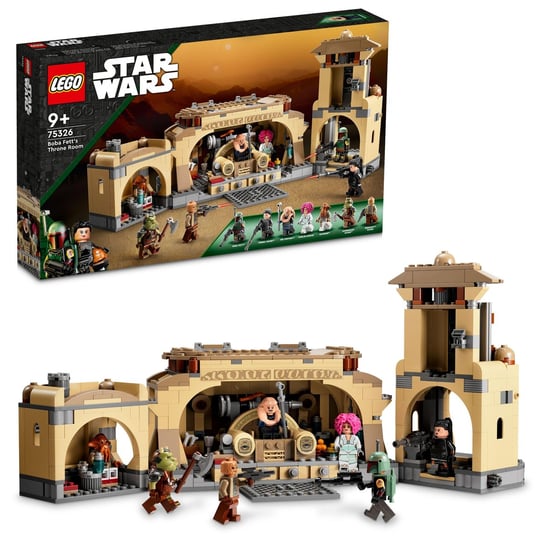 LEGO Star Wars, klocki, Sala tronowa Boby Fetta, 75326 LEGO