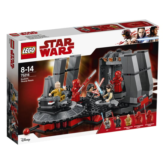 LEGO Star Wars, klocki Sala Tronowa Snoke'a, 75216 LEGO