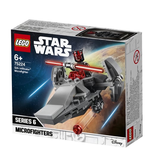LEGO Star Wars, klocki Sith Infiltrator, 75224 LEGO