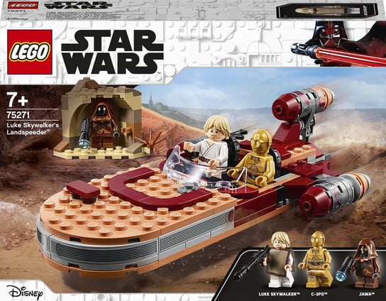 LEGO Star Wars, klocki Śmigacz Luke’a Skywalkera, 75271 LEGO
