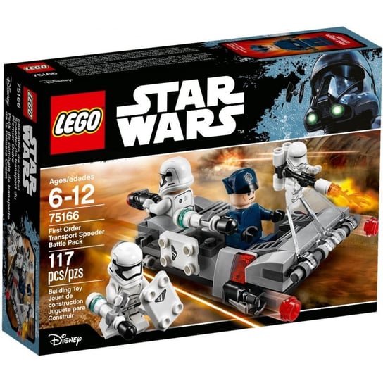 LEGO Star Wars, klocki Śmigacz transportowy Najwyższego Porządku, 75166 LEGO