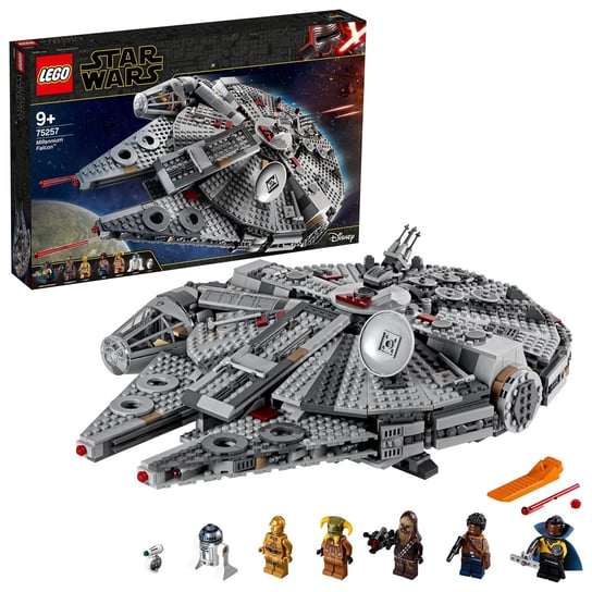 LEGO Star Wars, klocki, Sokół Millennium, 75257 LEGO