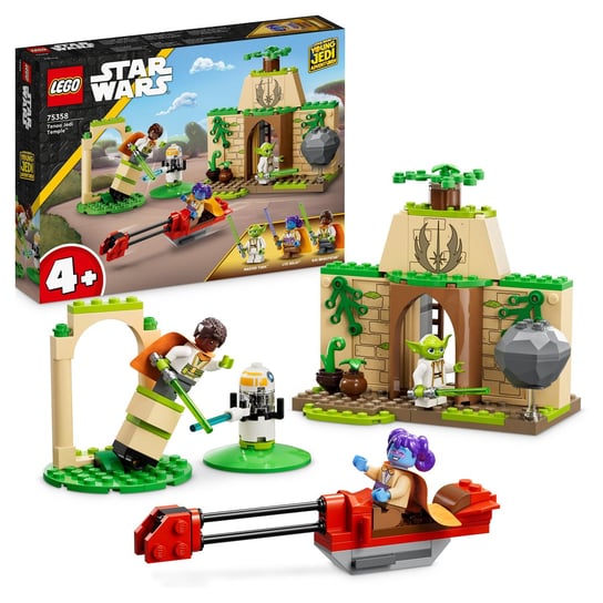 LEGO Star Wars, klocki, Świątynia Jedi na Tenoo, 75358 LEGO