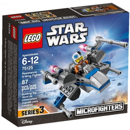 LEGO Star Wars, klocki X-Wing Fighter Ruchu Oporu, 75125 LEGO