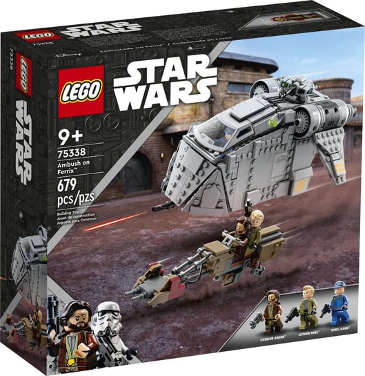 LEGO Star Wars, klocki, Zasadzka Na Ferrix, 75338 LEGO