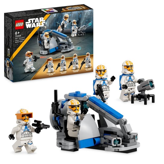 LEGO Star Wars, klocki, Zestaw bitewny z 332. oddziałem klonów Ahsoki, 75359 LEGO