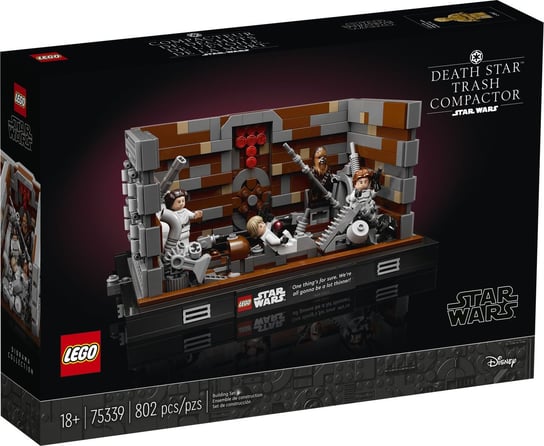 LEGO Star Wars, klocki, Zgniatarka Odpadów Na Gwieźdz, 75339 LEGO