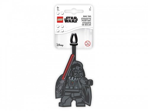 LEGO Star Wars, zawieszka do bagażu lub plecaka Darth Vader, 52233 LEGO