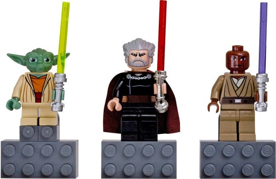 LEGO Star Wars, zestaw magnesów Yoda, 852555 LEGO