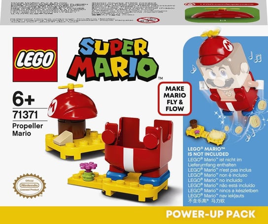 LEGO Super Mario, klocki Helikopterowy Mario, dodatek 71371 LEGO