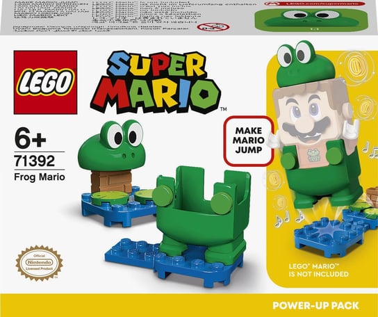 LEGO Super Mario, klocki, Mario żaba - ulepszenie, 71392 LEGO