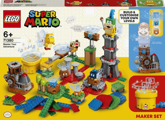 LEGO Super Mario, klocki, Mistrzowskie przygody - zestaw twórcy, 71380 LEGO