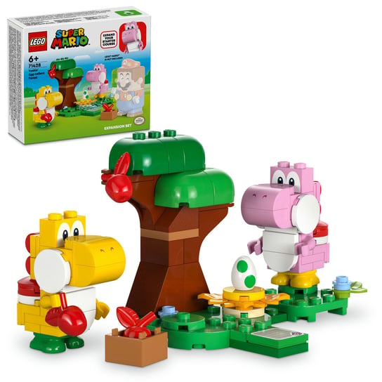 LEGO Super Mario, klocki, Niezwykły las Yoshiego — zestaw rozszerzający, 71428 LEGO