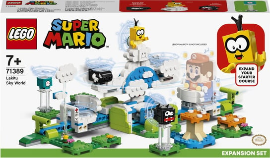 LEGO Super Mario, klocki, Podniebny świat Lakitu - zestaw dodatkowy, 71389 LEGO
