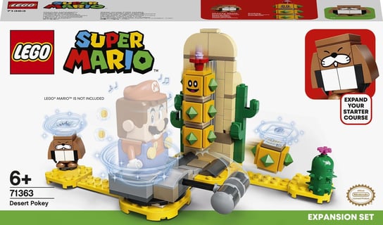 LEGO Super Mario, klocki, Pustynny Pokey - zestaw rozszerzający, 71363 LEGO