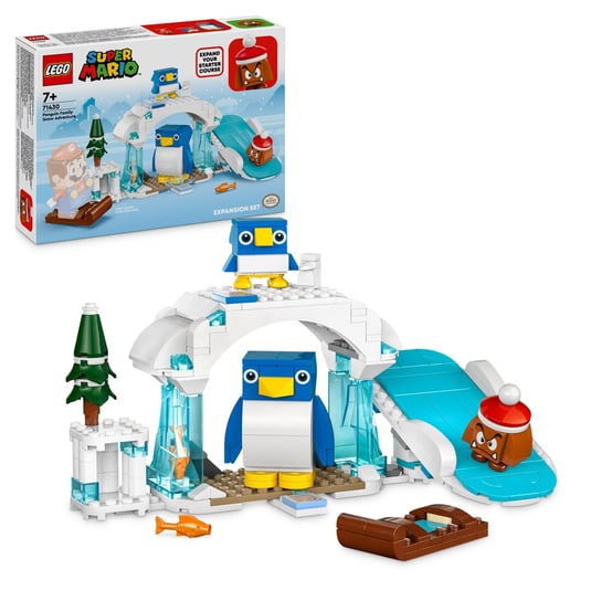LEGO Super Mario, klocki, Śniegowa przygoda penguinów – zestaw rozszerzający, 71430 LEGO