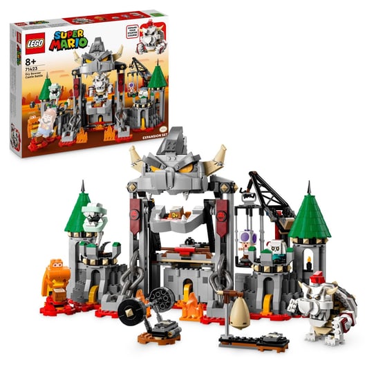 LEGO Super Mario, klocki, Walka w zamku Dry Bowsera — zestaw rozszerzający, 71423 LEGO