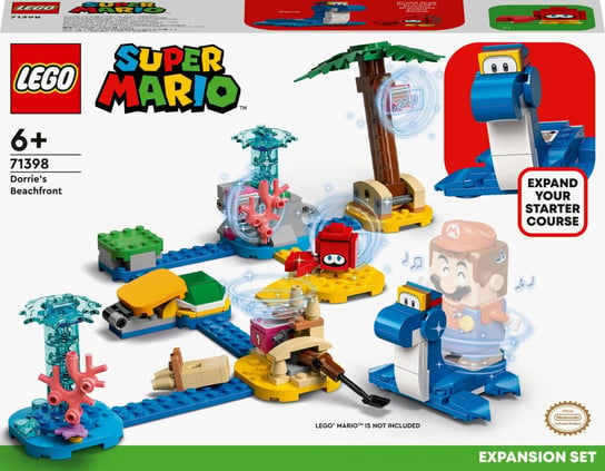 LEGO Super Mario, klocki, Zestaw rozszerzający Nabrzeże Dorrie, 71398 LEGO