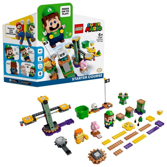 LEGO Super Mario Przygody z Luigim - zestaw startowy, 71387 LEGO