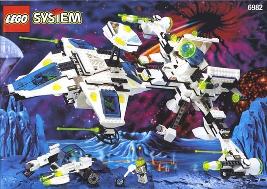 LEGO System, klocki Exploriens Starship Unikat, 6982 LEGO
