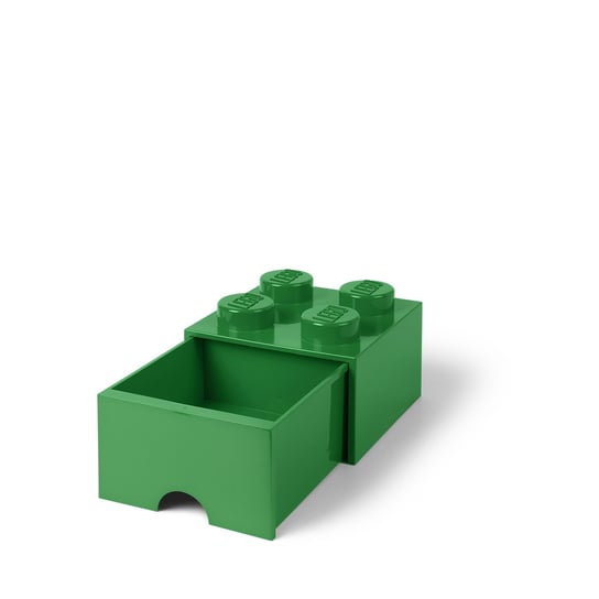 LEGO, Szuflada klocek, Brick 4, zielona LEGO