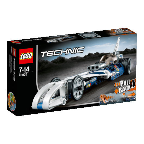 LEGO Technic, klocki Błyskawica, 42033 LEGO