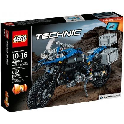 LEGO Technic, klocki BMW R 1200 GS Adventure, 42063 LEGO