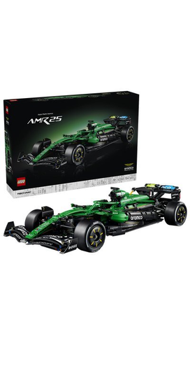 LEGO Technic, klocki, Bolid F1® Aston Martin Aramco AMR25, 42240 LEGO