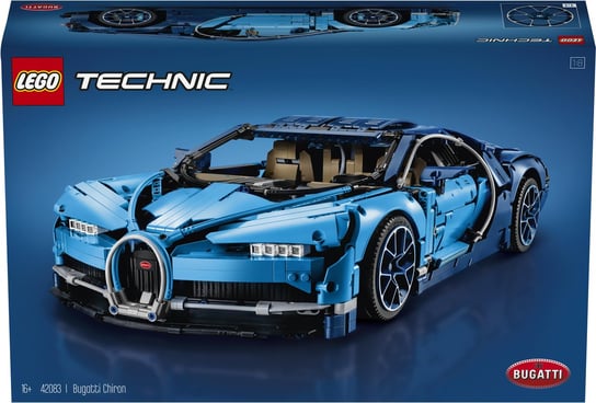 LEGO Technic, klocki Bugatti Chiron, 42083 LEGO