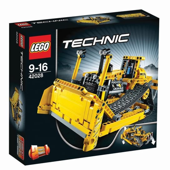 LEGO Technic, klocki Buldożer, 42028 LEGO