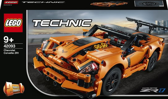 LEGO Technic, klocki Chevrolet Corvette ZR1, 42093 LEGO