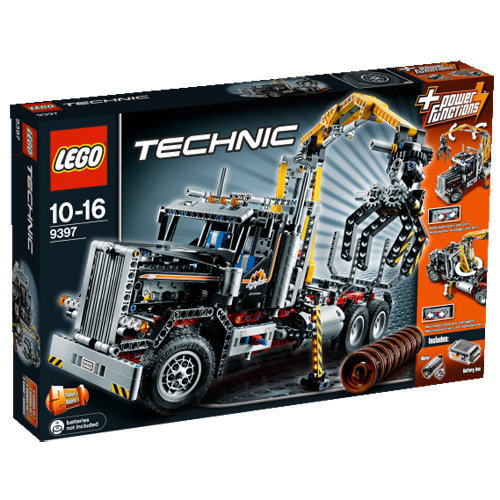 LEGO Technic, klocki Ciężarówka do transportu drewna, 9397 LEGO