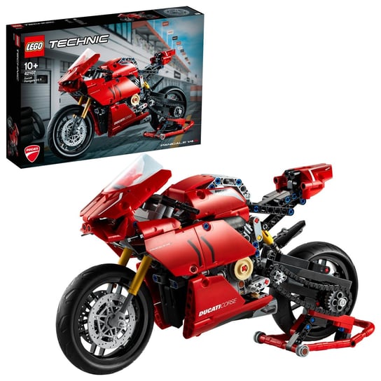 LEGO Technic, klocki Ducati Panigale V4 R, 42107 LEGO