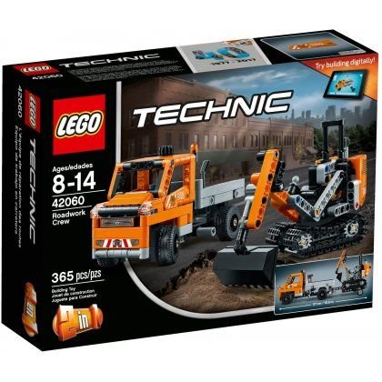 LEGO Technic, klocki Ekipa robót drogowych, 42060 LEGO