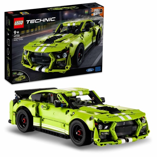LEGO Technic, klocki, Ford Mustang Shelby Gt500, 42138 LEGO