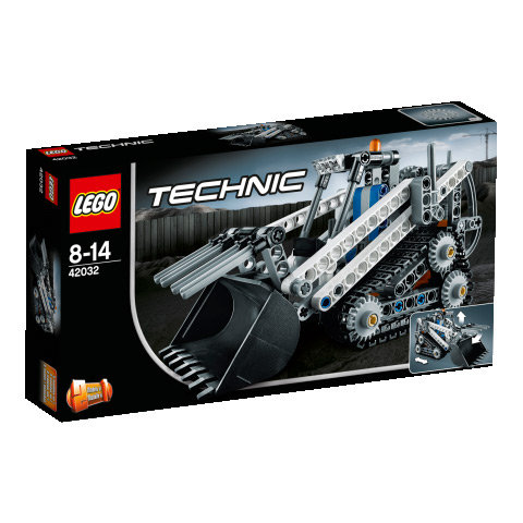LEGO Technic, klocki Mała ładowarka gąsienicowa, 42032 LEGO