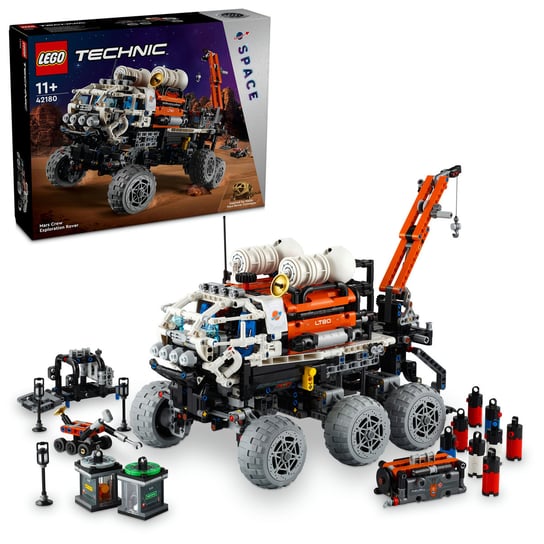 LEGO Technic, klocki, Marsjański łazik eksploracyjny, 42180 LEGO