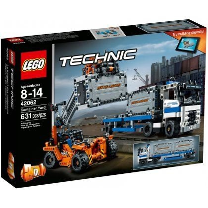 LEGO Technic, klocki Plac przeładunkowy, 42062 LEGO