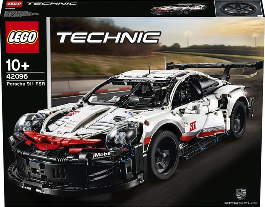 LEGO Technic, klocki Preliminary GT Race Car Porsche 911 RSR, 42096 LEGO