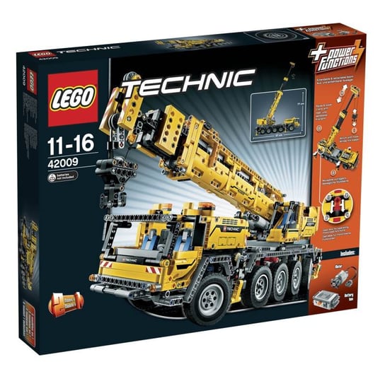 LEGO Technic, klocki Ruchomy żuraw MK II, 42009 LEGO